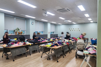 시흥시대야종합사회복지관, 유아동복 '행복바자회' 성료
